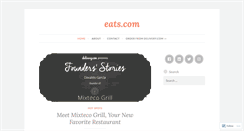 Desktop Screenshot of eats.com