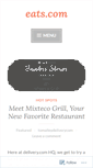 Mobile Screenshot of eats.com